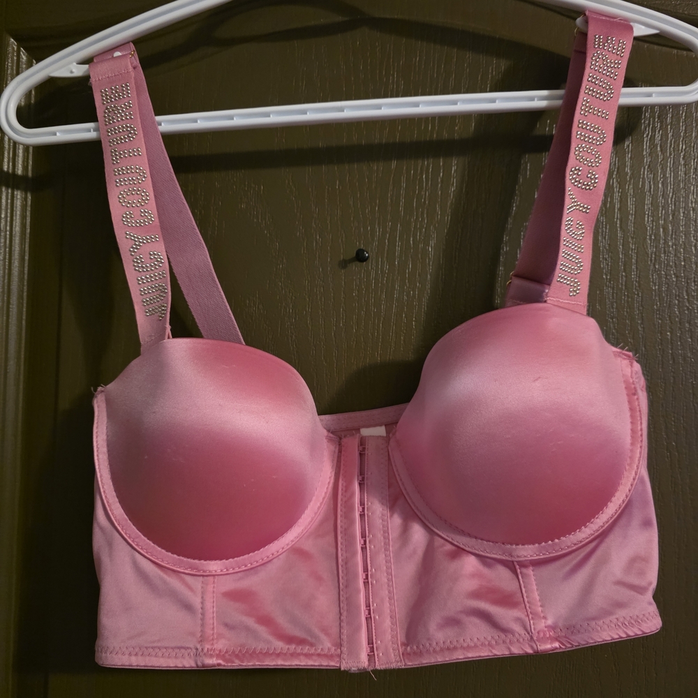 Juicy Couture Shimmering Pink Bra